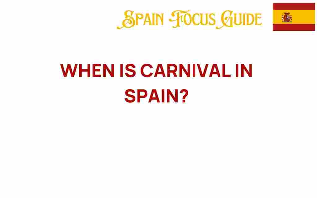 when-is-carnival-in-spain