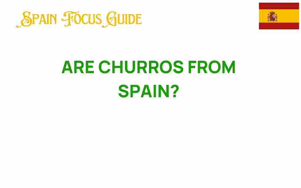 are-churros-from-spain