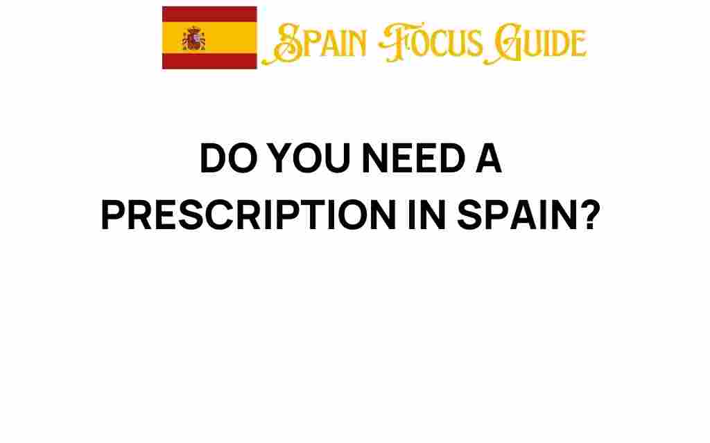 do-you-need-a-prescription-in-spain
