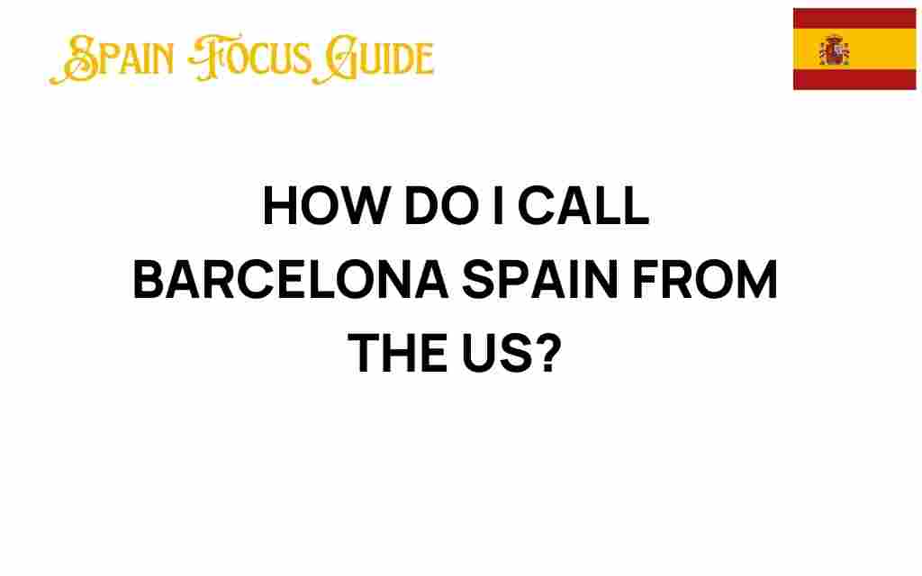 how-to-call-barcelona-spain-from-us