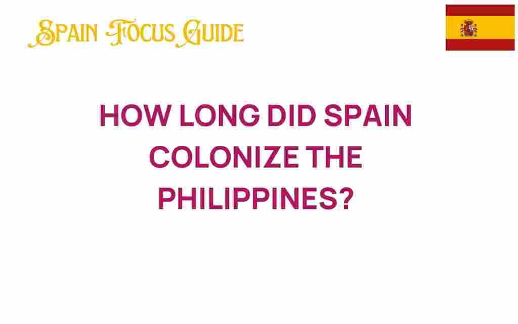 how-long-did-spain-colonize-philippines