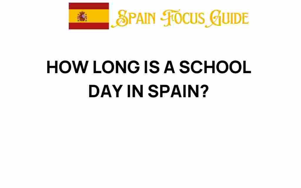 how-long-is-a-school-day-in-spain