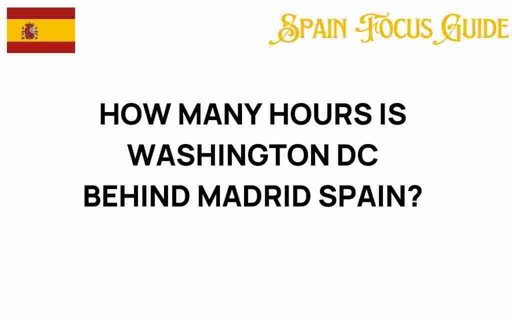 how-many-hours-washington-dc-behind-madrid