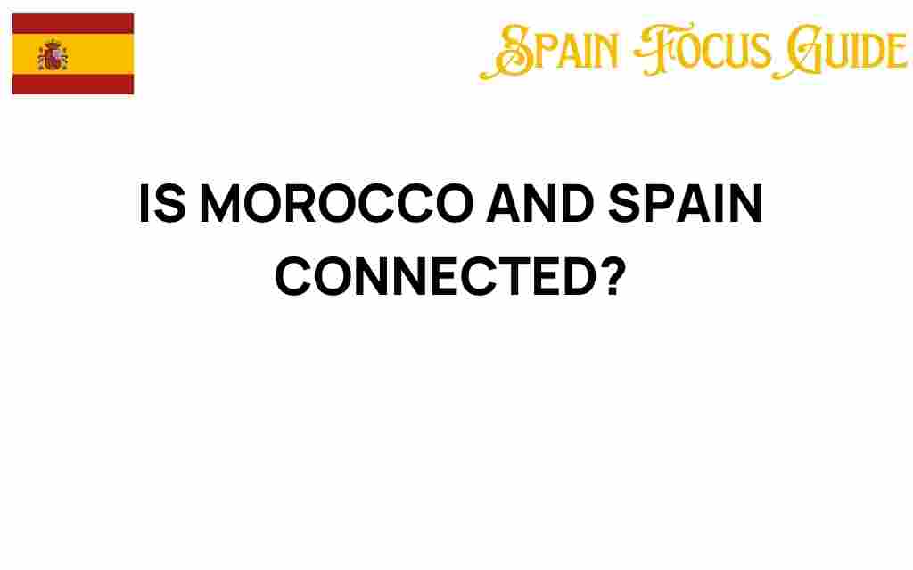 is-morocco-and-spain-connected