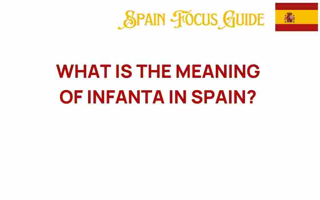 infanta-meaning-spain