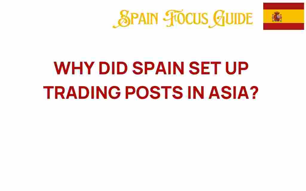 why-did-spain-set-up-trading-posts-in-asia